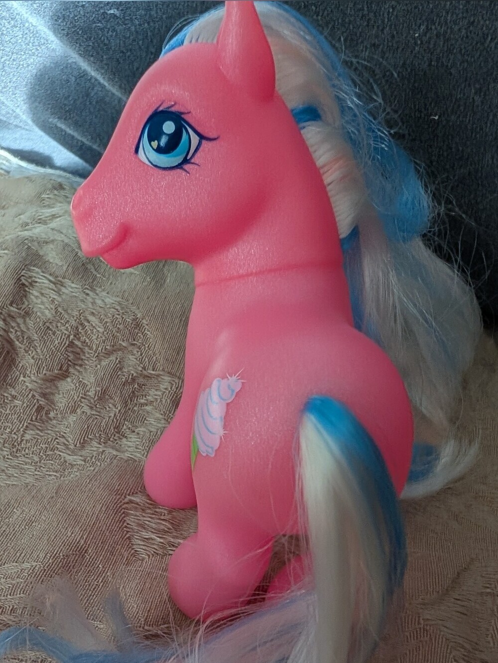 Vintage My Little Pony G3 Cotton Candy Pink 2003 Hasbro MLP - Picture 4 of 5